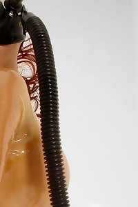sensual curvy groaning engaged in sensual embrace