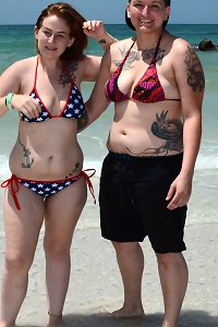 big-titted Plus Size girl intensively makes out