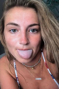 voluptuous chick indulging in self-pleasure